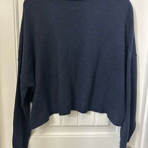 Sonoma Navy Knit Sweater Top